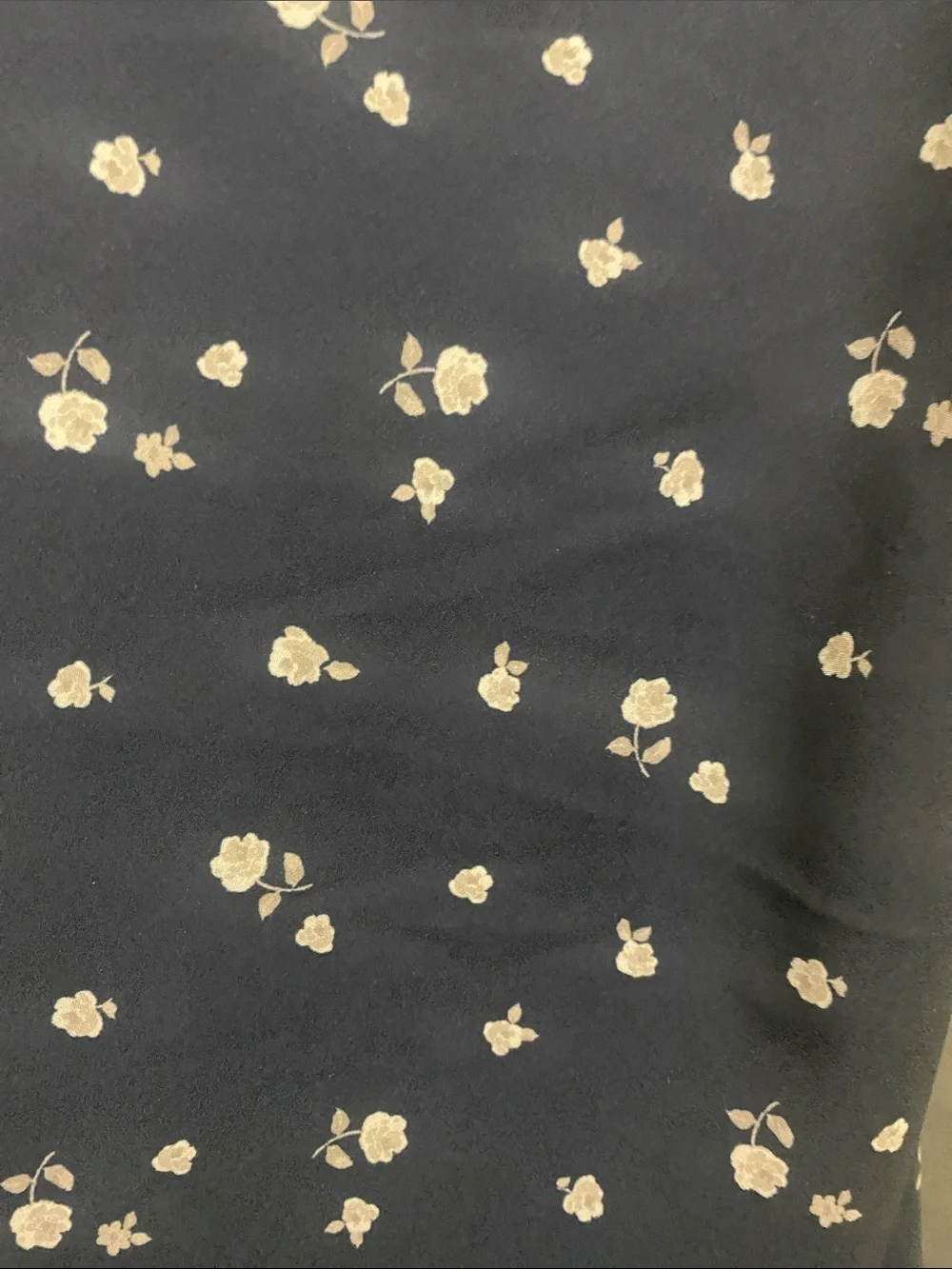 Kids Ambercombie Navy Blue Floral Slip Dress size 11/12